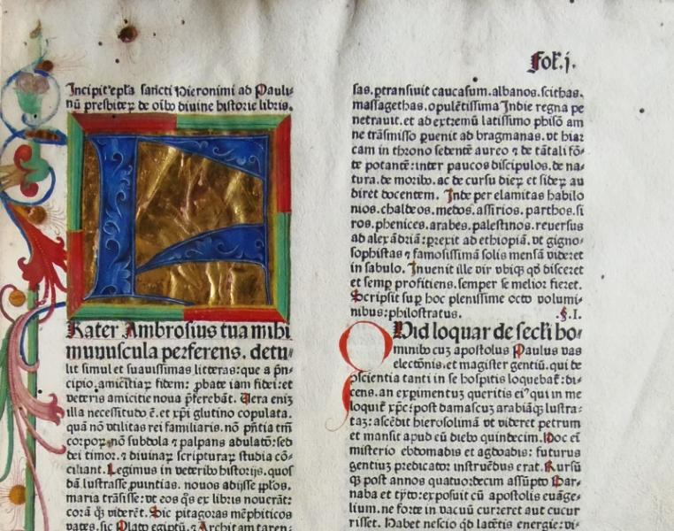 [Biblia latina] imprimée par Anton Koberger  (1479)